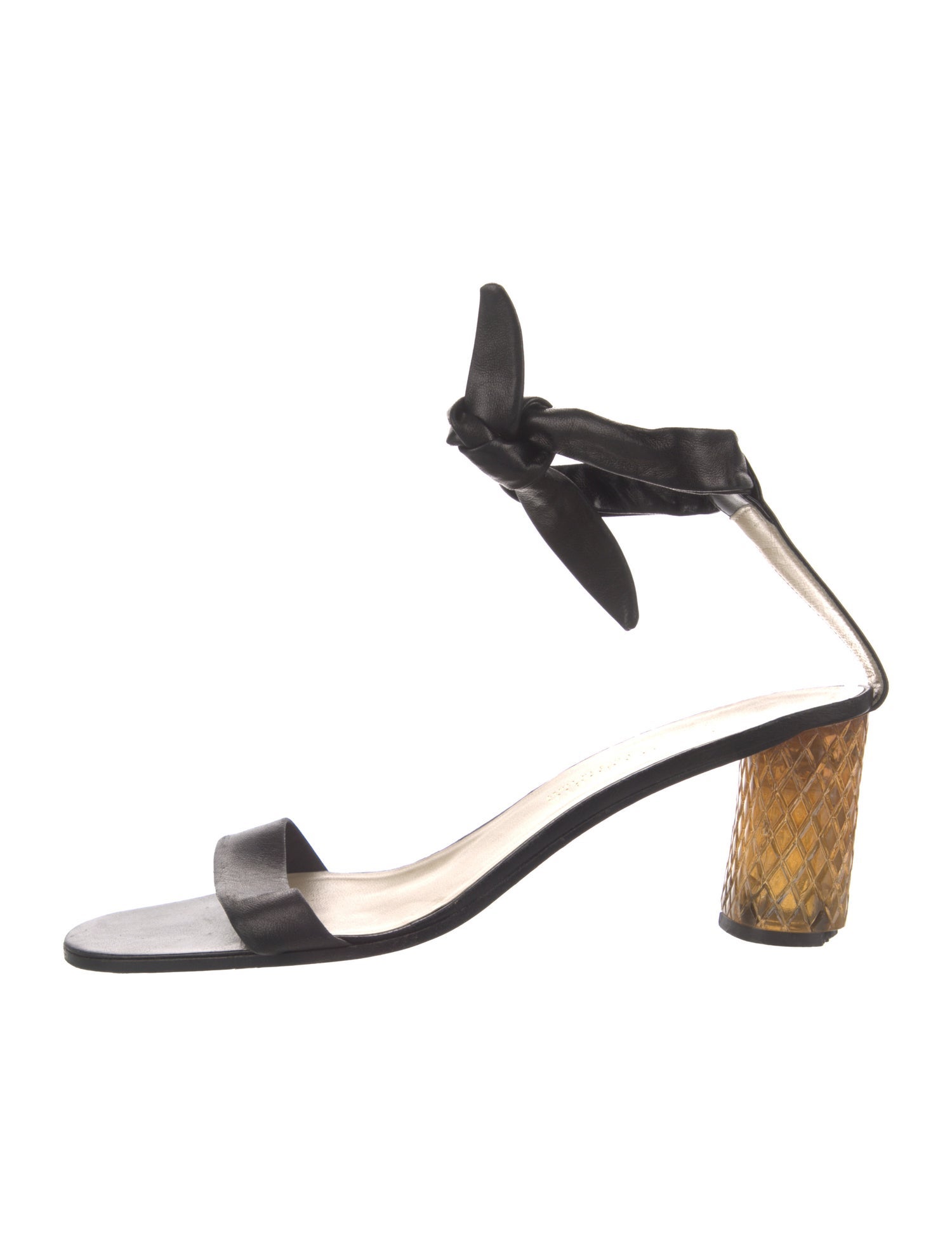 Bottega Veneta Intrecciato Weave Leather Sandals