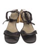 Bottega Veneta Intrecciato Weave Leather Sandals