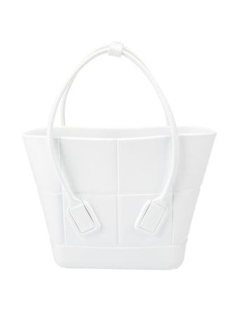 Bottega Veneta Leather Top Handle Bag Mini