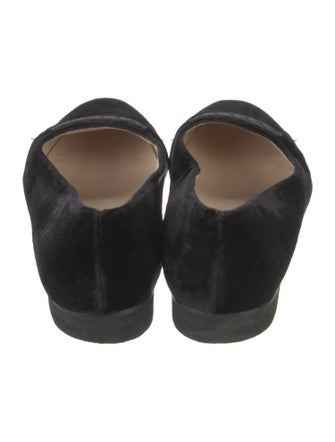 Bottega Veneta Intrecciato Weave Velvet Flats