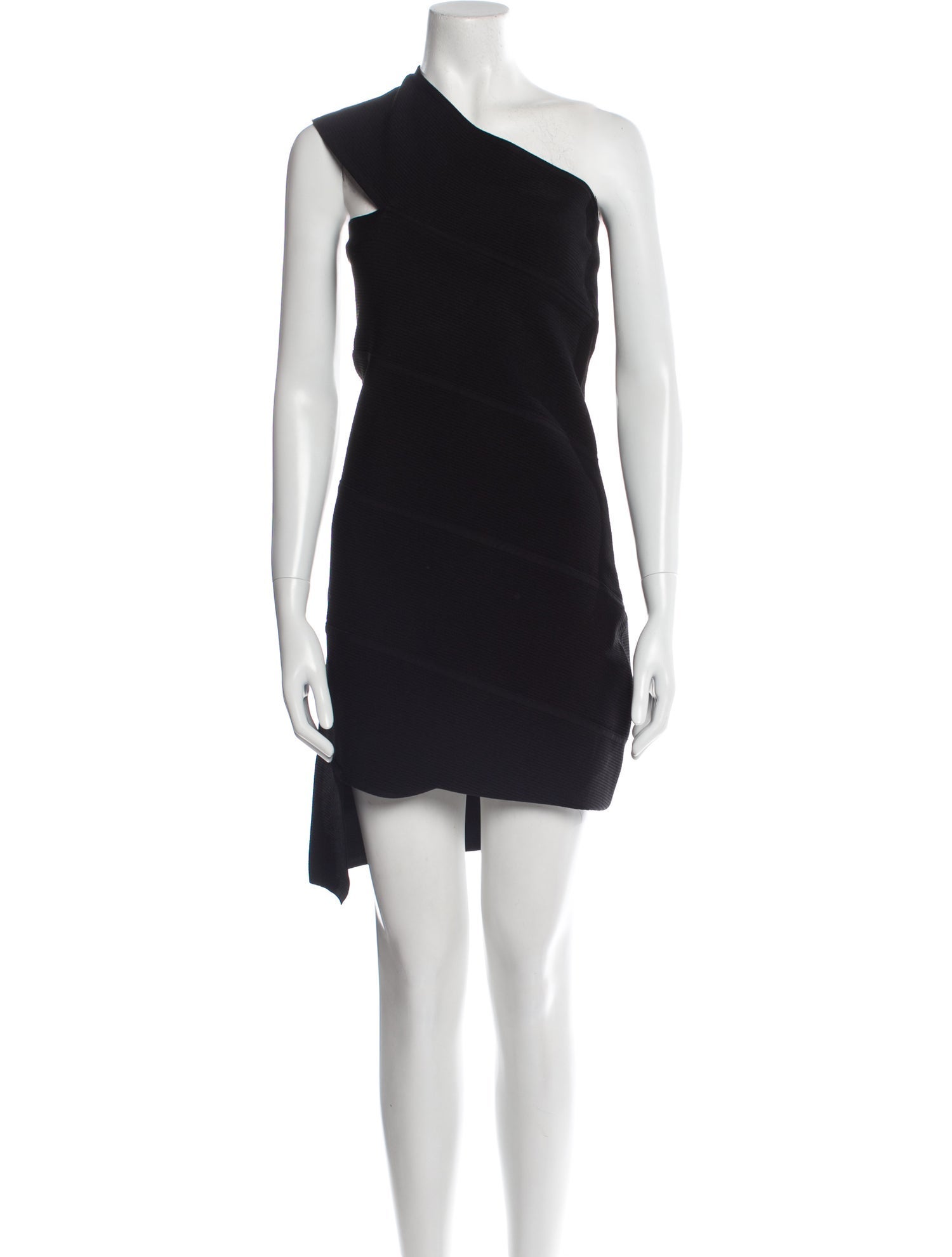 Bottega Veneta One-Shoulder Mini Dress