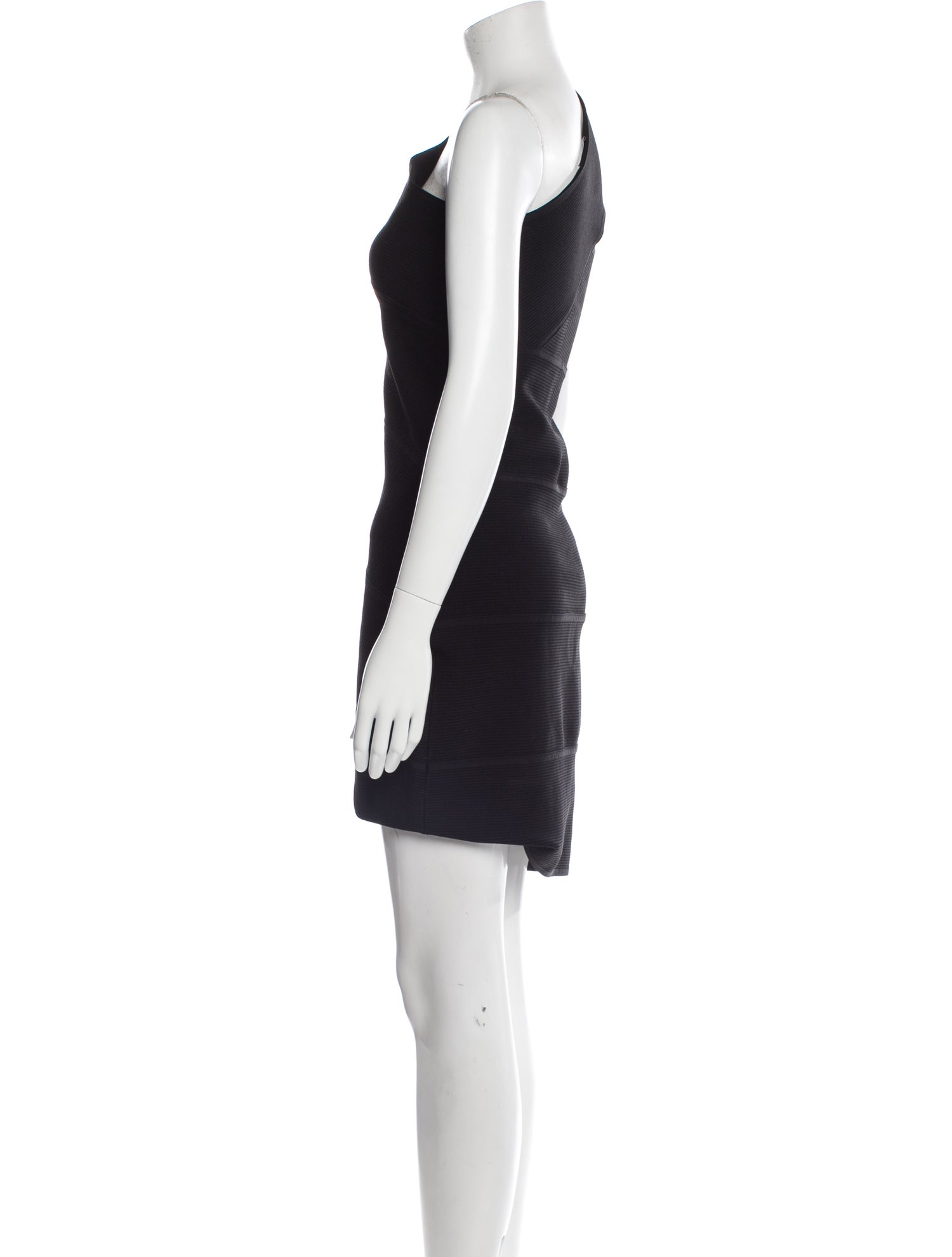 Bottega Veneta One-Shoulder Mini Dress