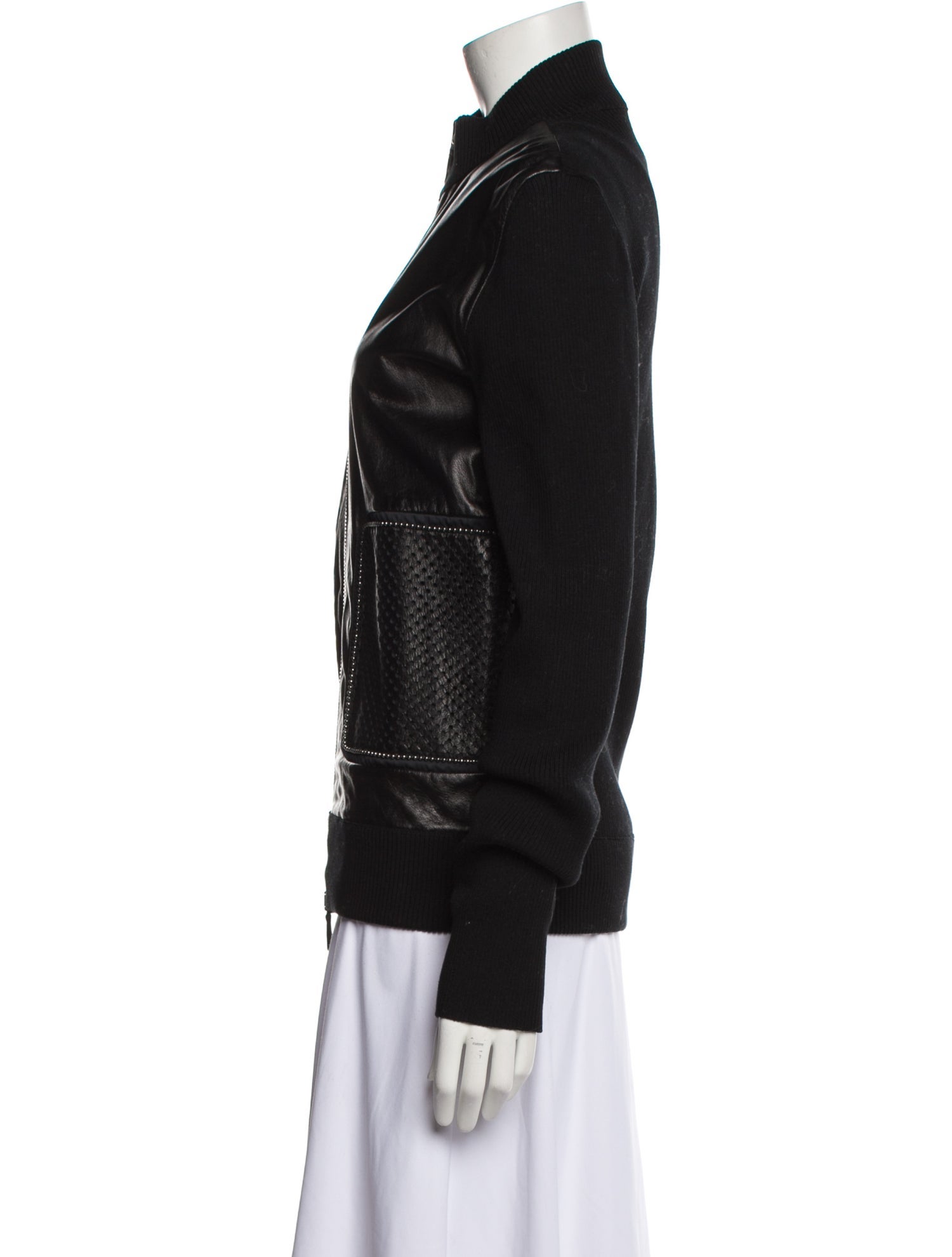 Bottega Veneta Leather Biker Jacket