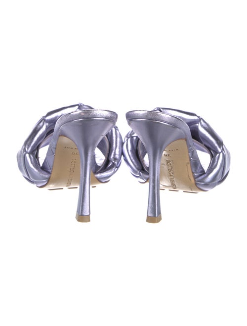 Bottega Veneta Intrecciato Weave Leather Slides