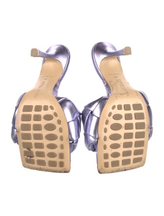 Bottega Veneta Intrecciato Weave Leather Slides