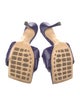 Bottega Veneta Intrecciato Weave Leather Slides