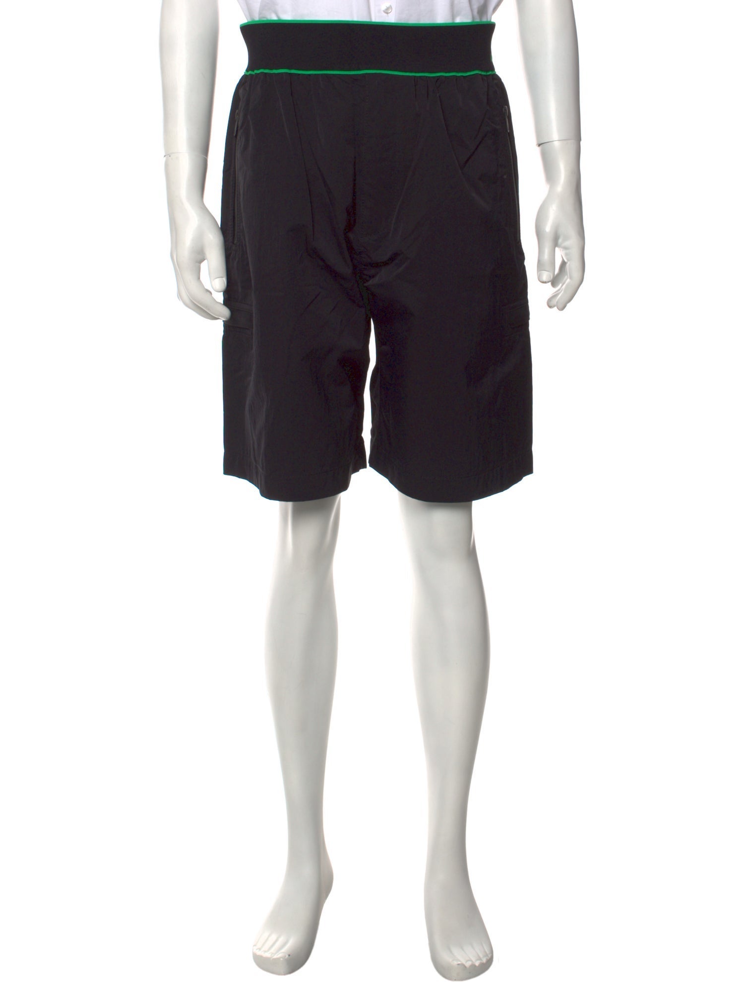 Bottega Veneta Striped Jogger Shorts w/ Tags