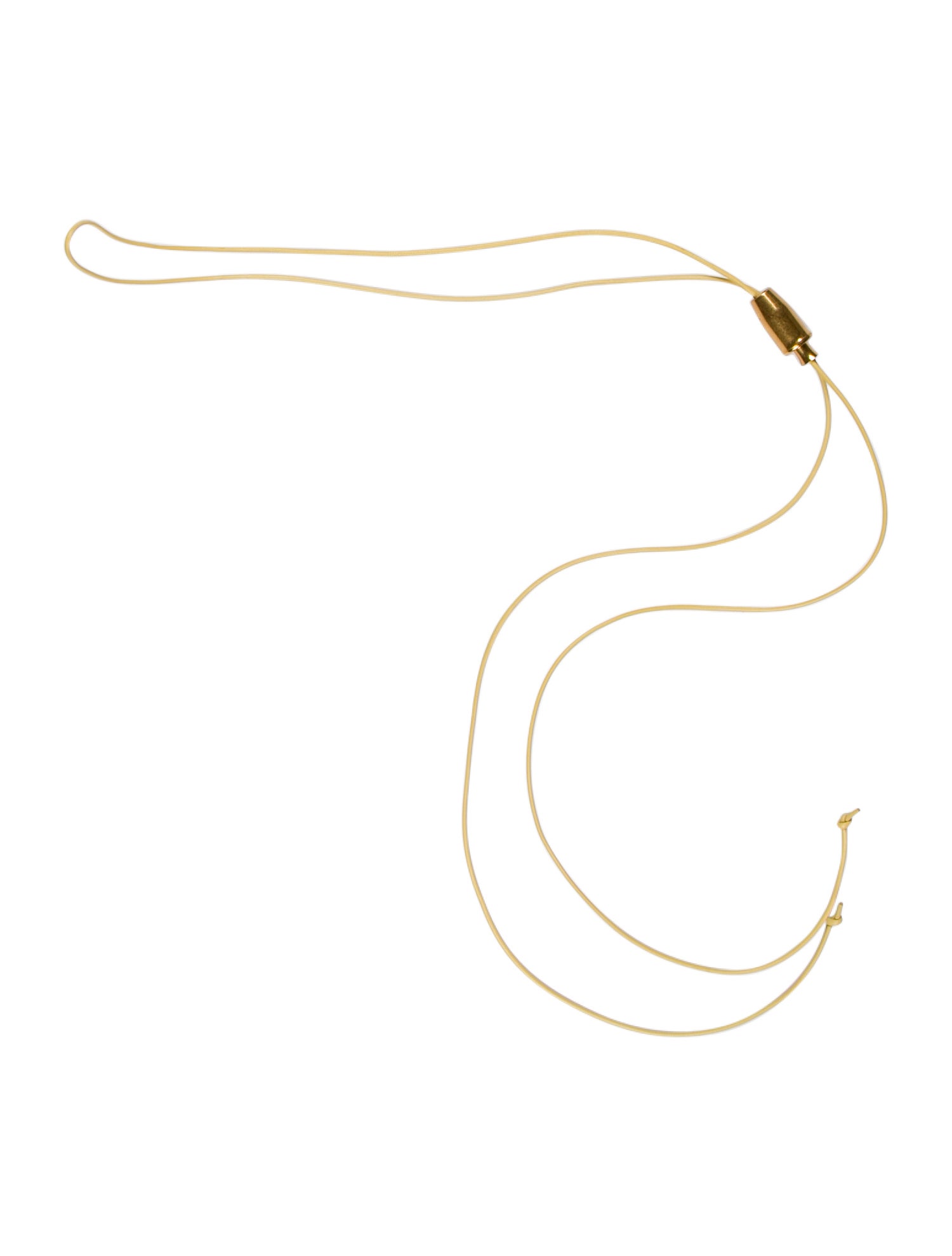 Bottega Veneta Skinny Leather Chain-Link Belt