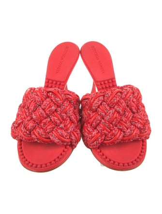 Bottega Veneta Intrecciato Weave Slides