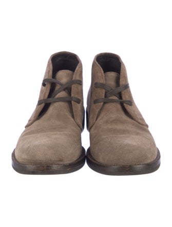 Bottega Veneta Suede Lace-Up Boots