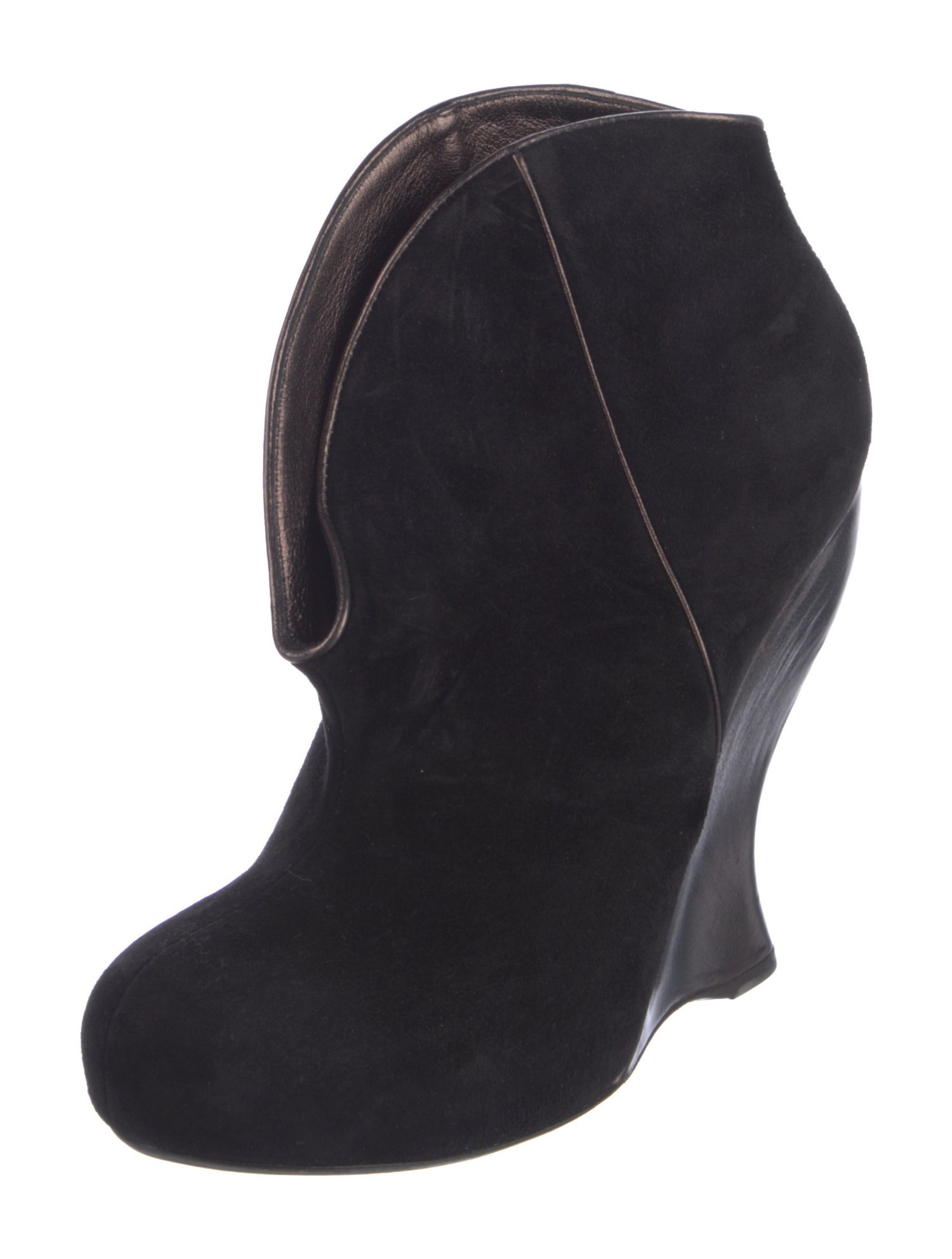 Bottega Veneta Suede Leather Trim Embellishment Mules