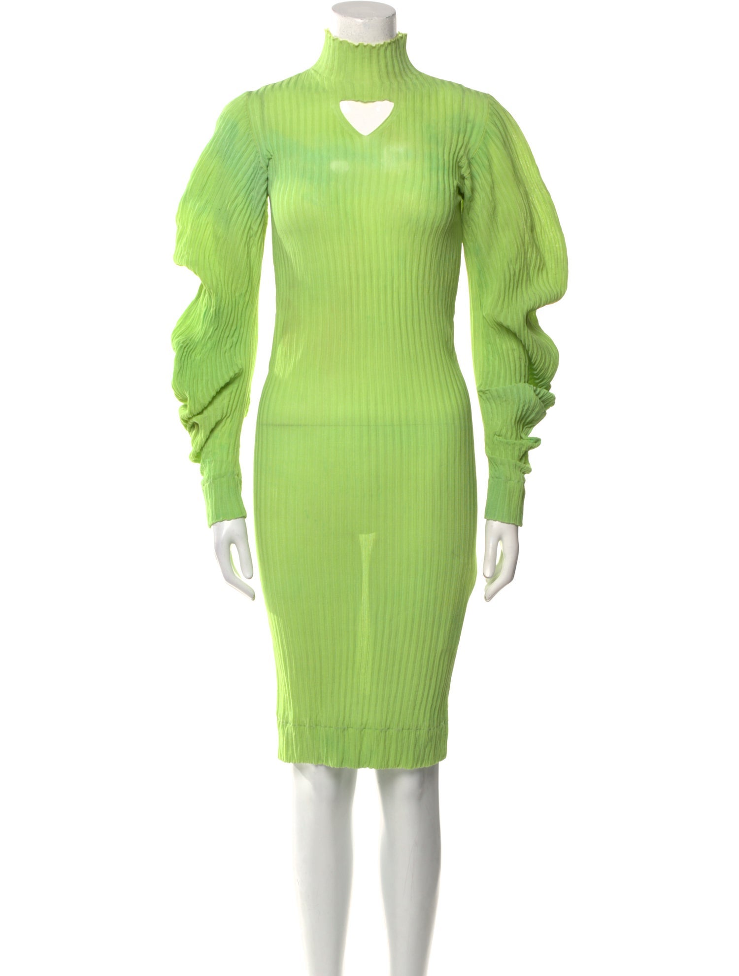 Bottega Veneta Turtleneck Knee-Length Dress