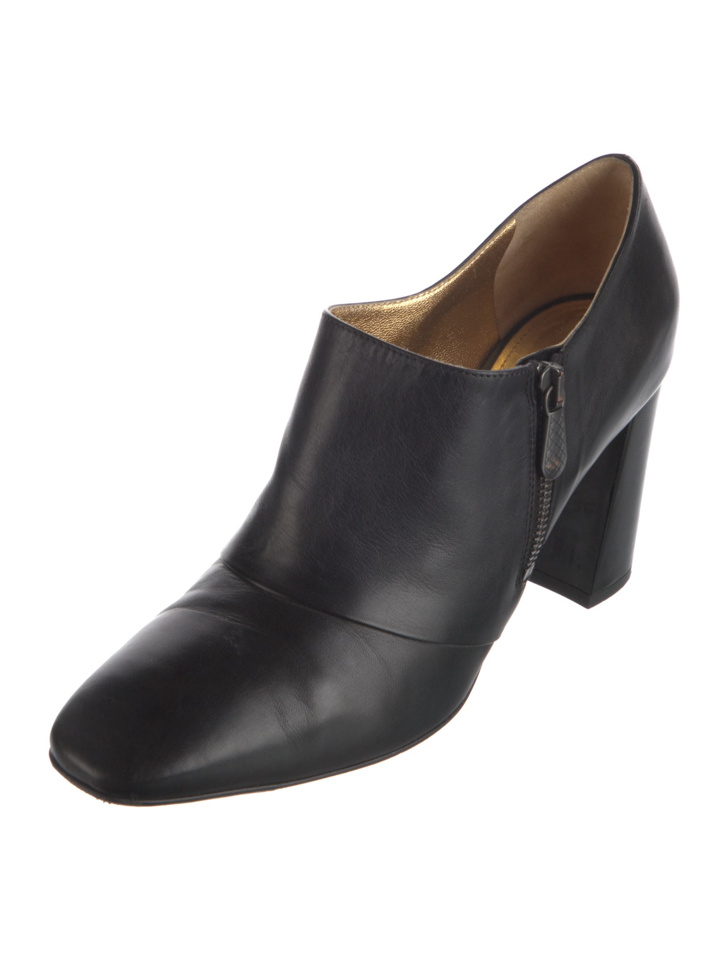 Bottega Veneta Intrecciato Weave Leather Boots