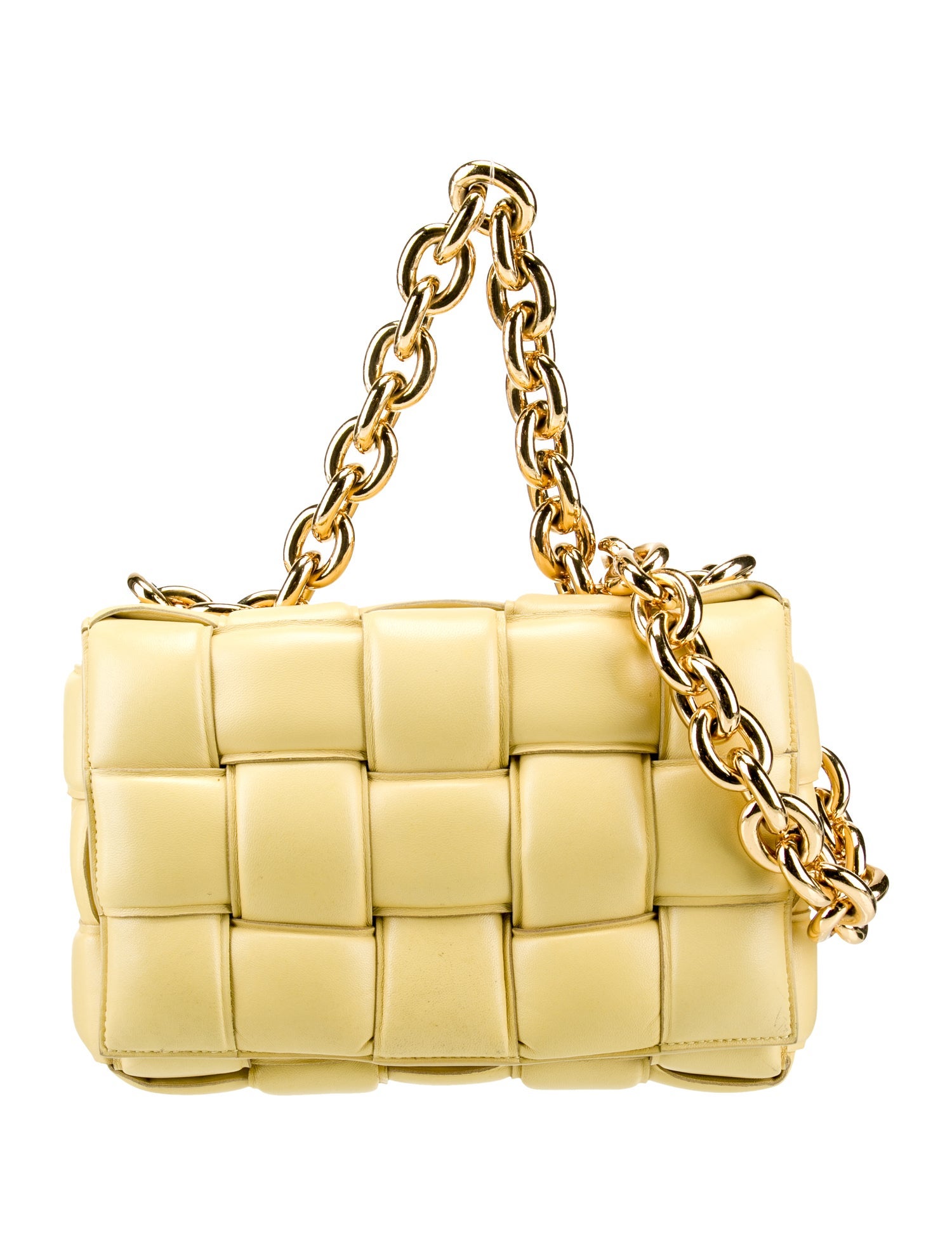 Bottega Veneta Intrecciato Chain Padded Cassette