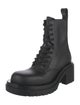 Bottega Veneta Leather Combat Boots