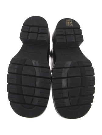 Bottega Veneta Leather Combat Boots