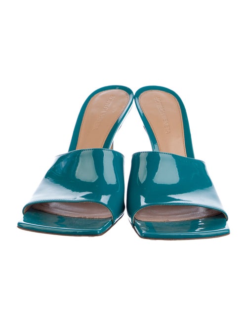 Bottega Veneta Patent Leather Slides