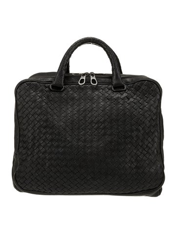 Bottega Veneta Briefcases Intrecciato Briefcase Vintage