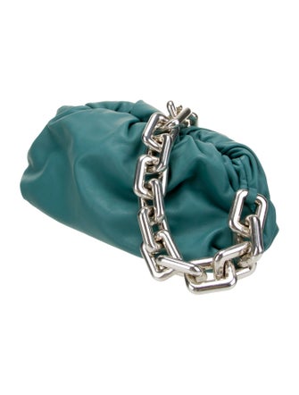 Bottega Veneta Lambskin Chain Pouch