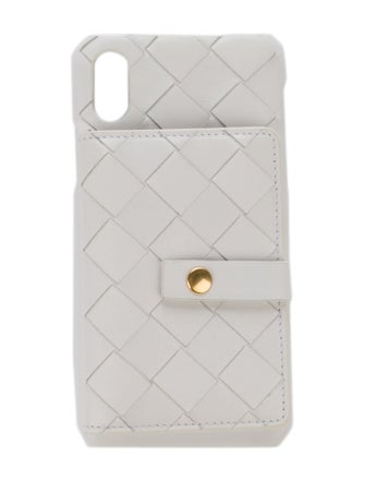 Bottega Veneta Leather Woven Case