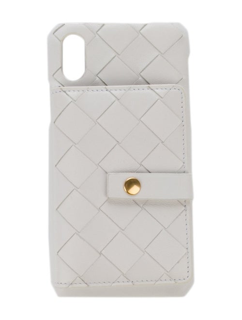 Bottega Veneta Leather Woven Case