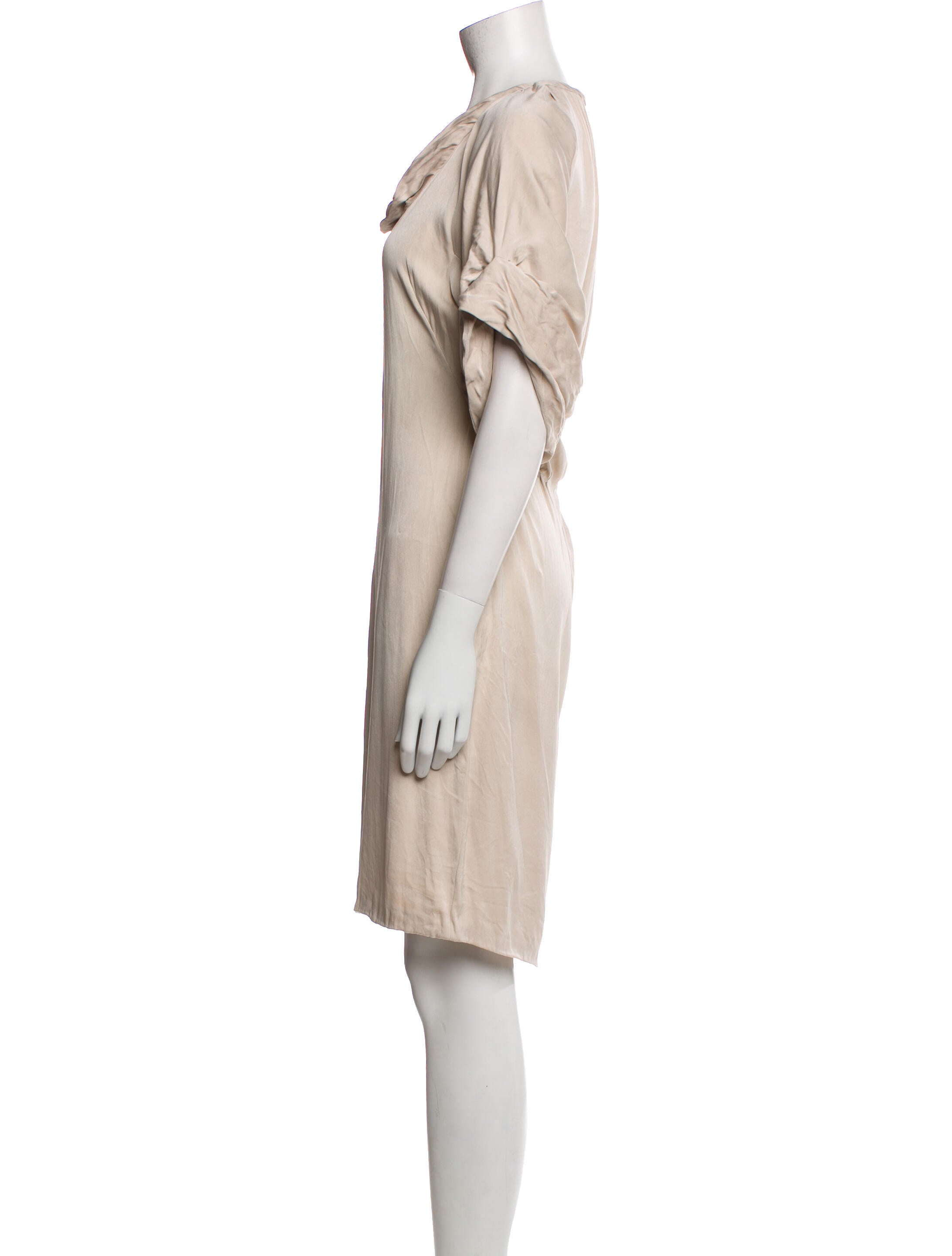 Bottega Veneta Silk Knee-Length Dress