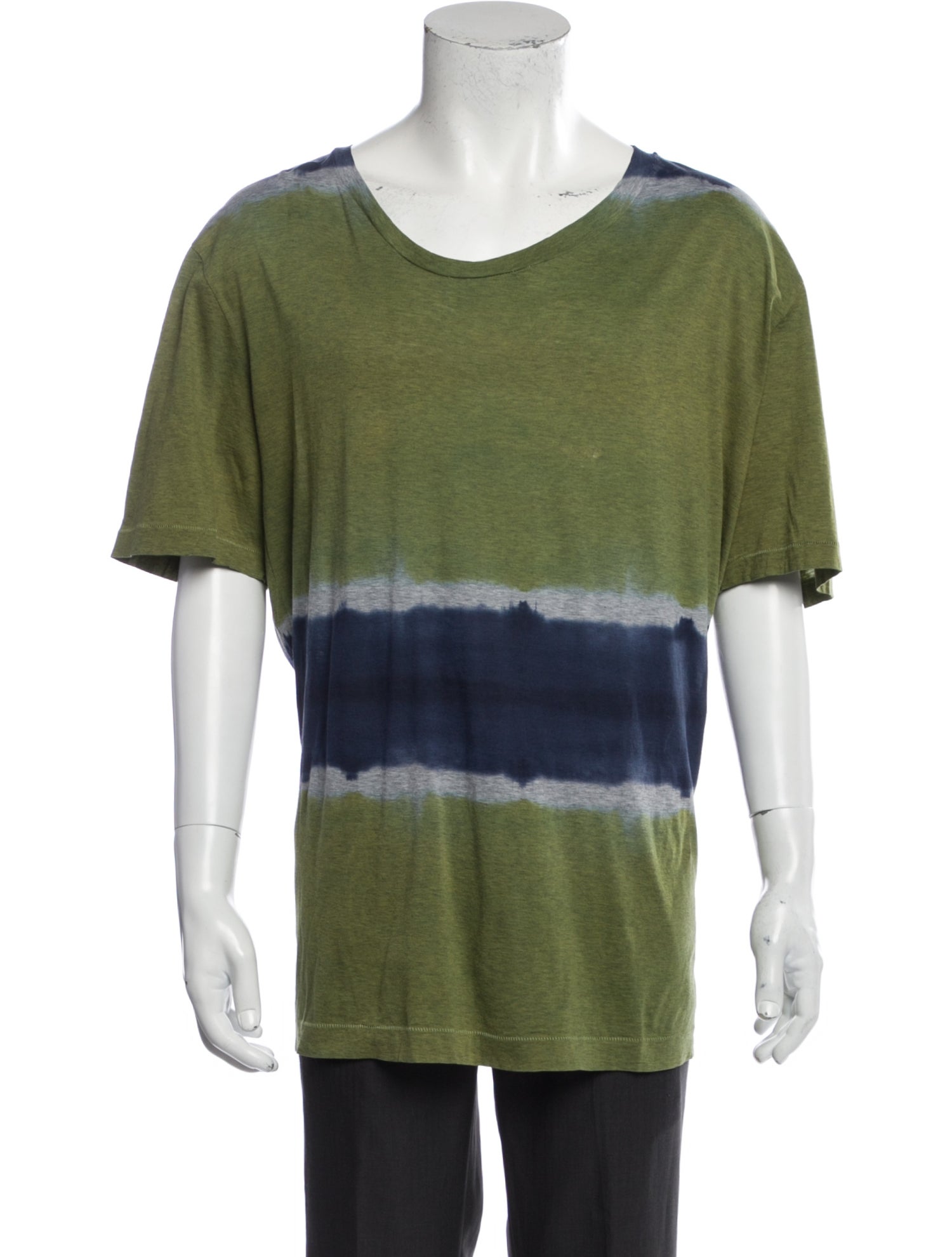 Bottega Veneta Tie-Dye Print Scoop Neck T-Shirt