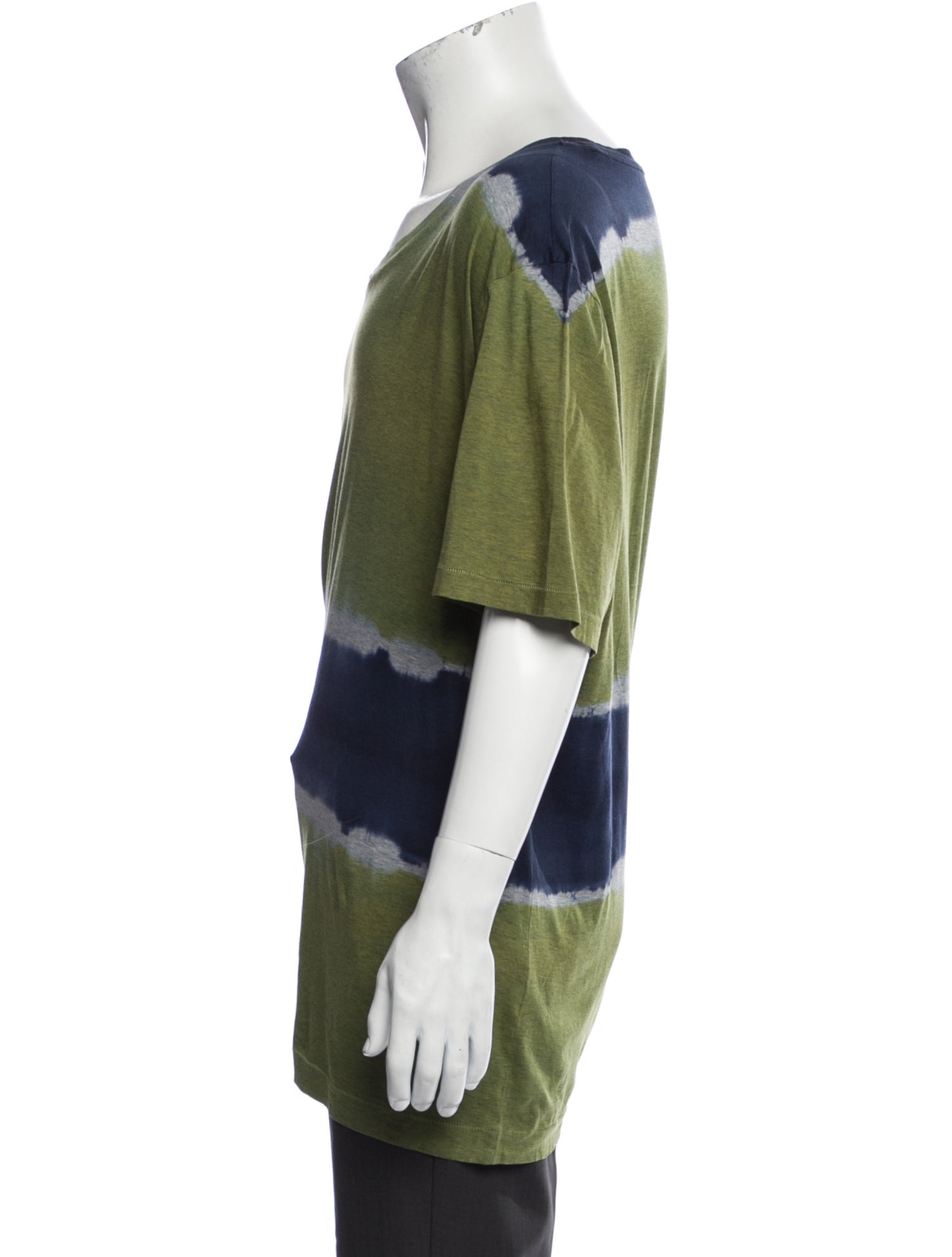 Bottega Veneta Tie-Dye Print Scoop Neck T-Shirt