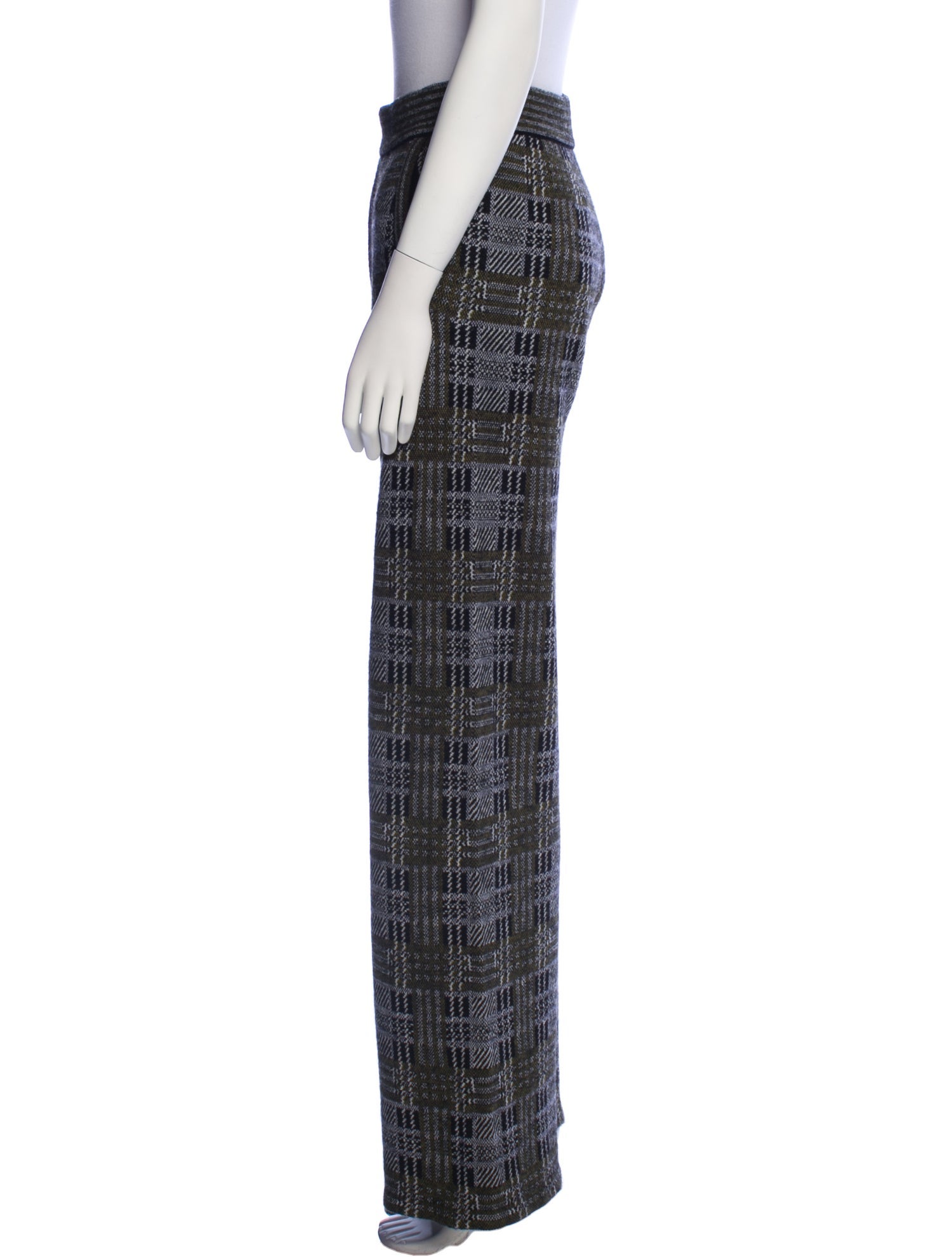 Bottega Veneta Wool Wide Leg Pants