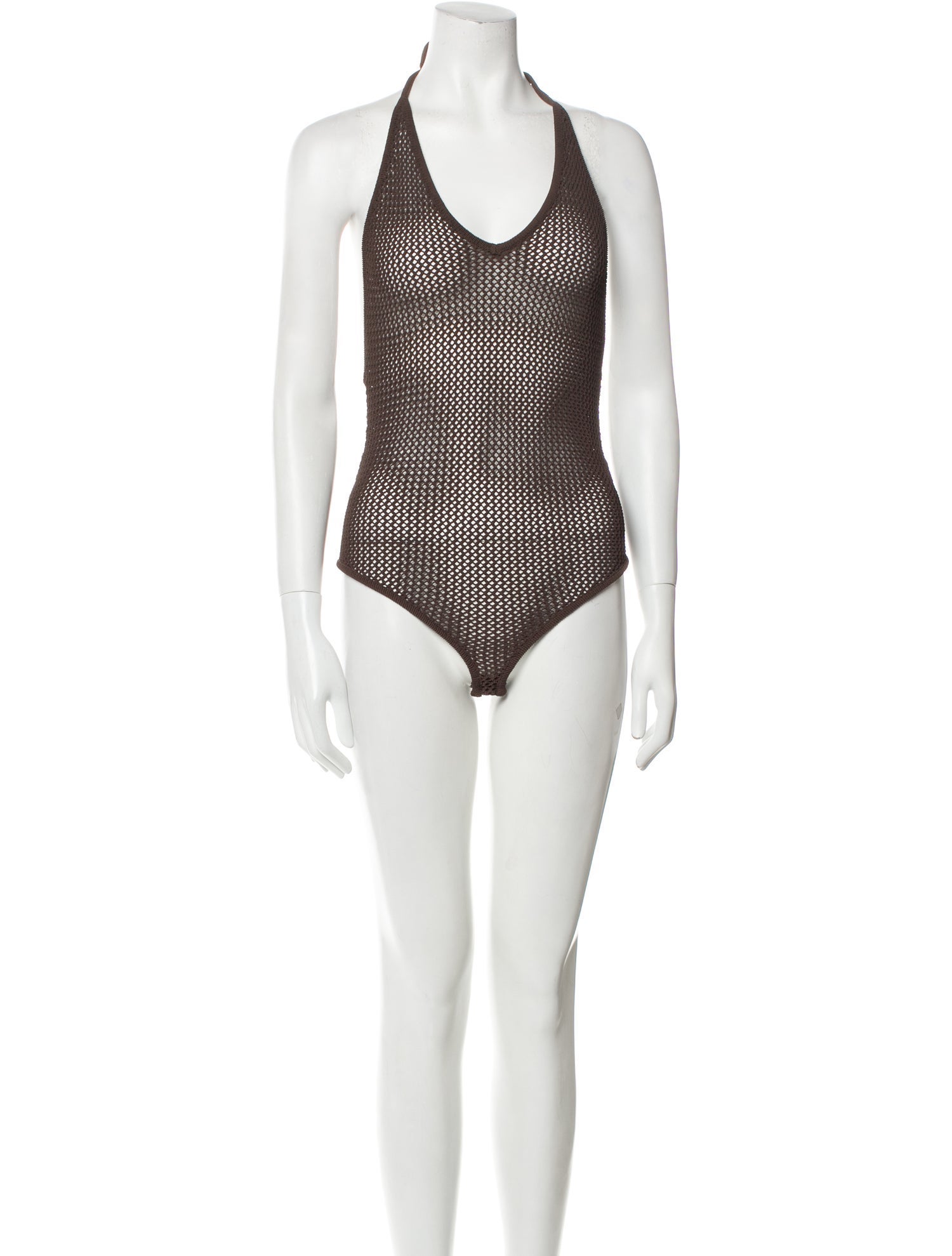 Bottega Veneta 2020 V-Neck Bodysuit