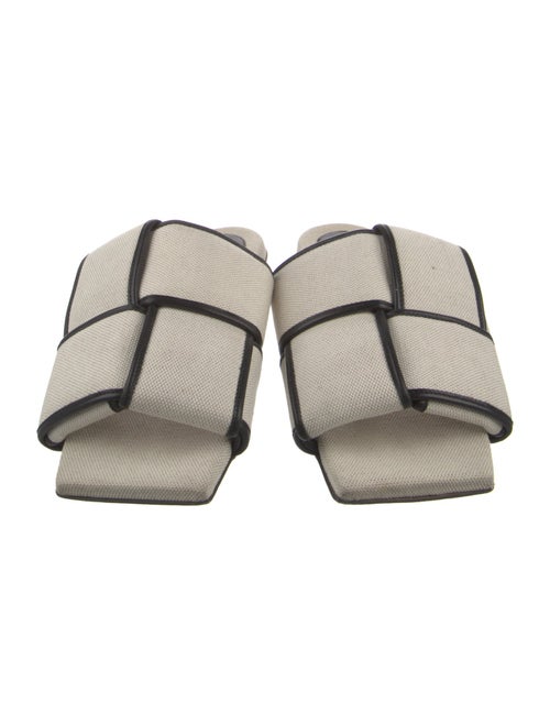 Bottega Veneta Canvas Slides