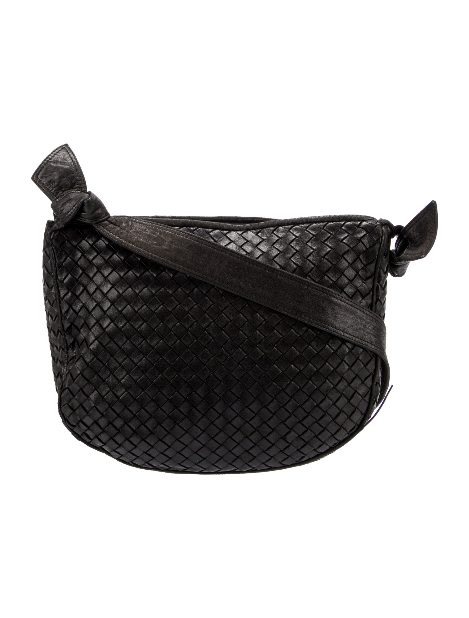 ショルダーバッグ BOTTEGA VENETA INTRECCIATO VN SMALL BELT BAG Pre-Owned Grey Intrecciato Leather Belt Bag Q1A0011EEB000