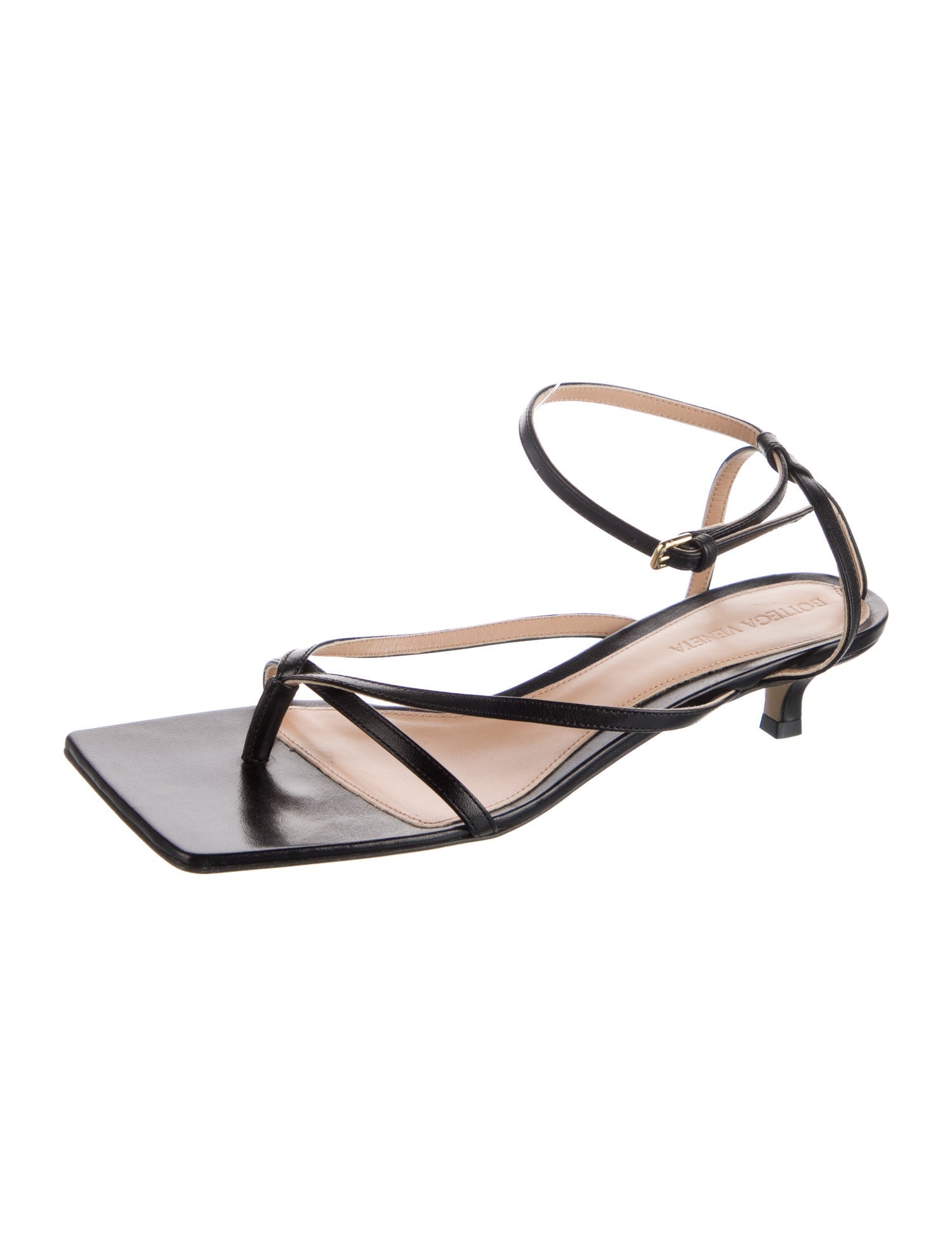 Bottega Veneta Leather Sandals