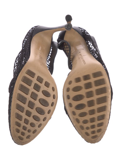 Bottega Veneta Chain-Link Accent Chain-Link Accents T-Strap Pumps