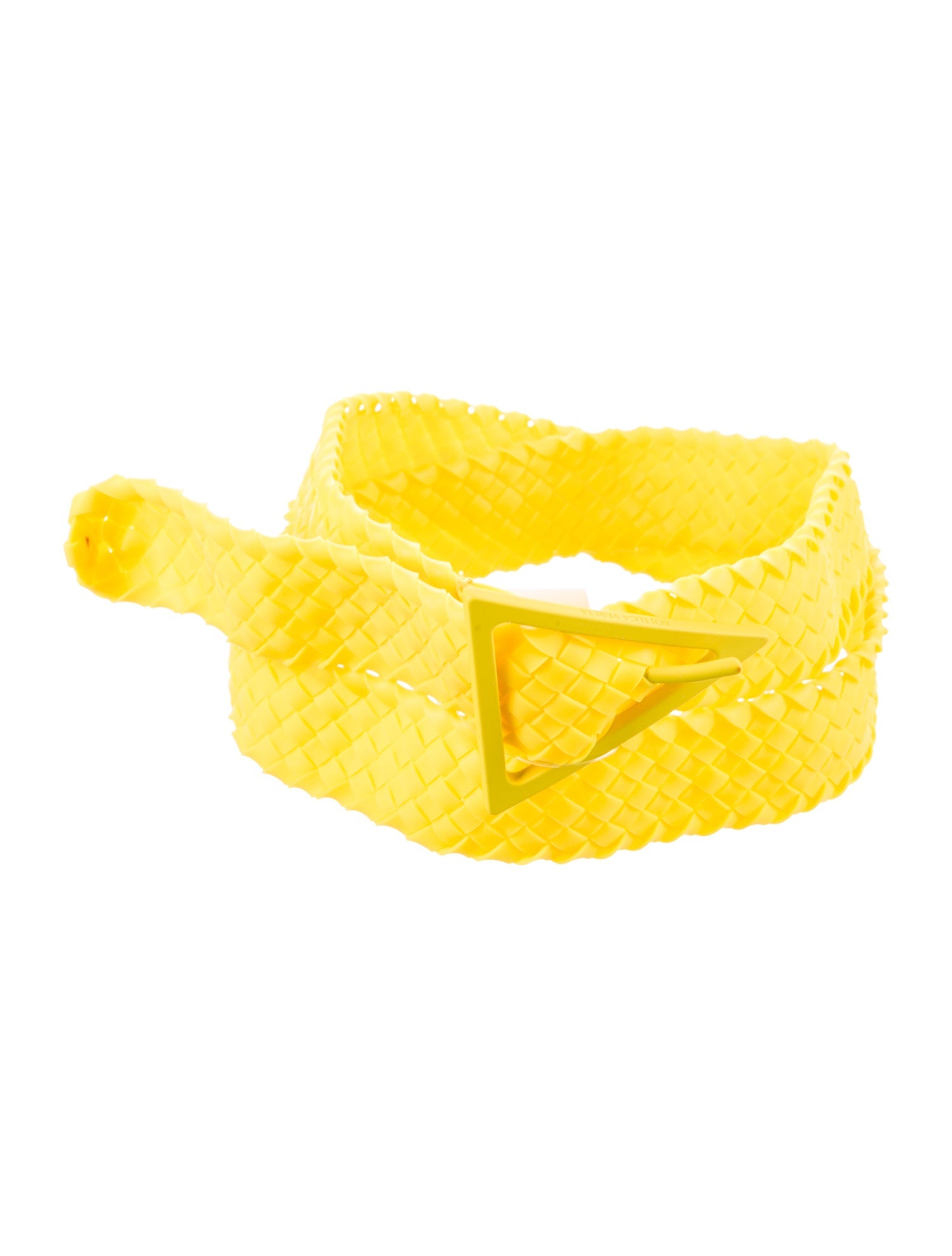 Bottega Veneta Rubber Belt