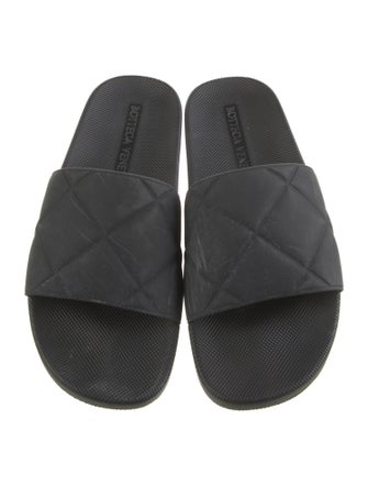 Bottega Veneta Fettucce Rubber Slides