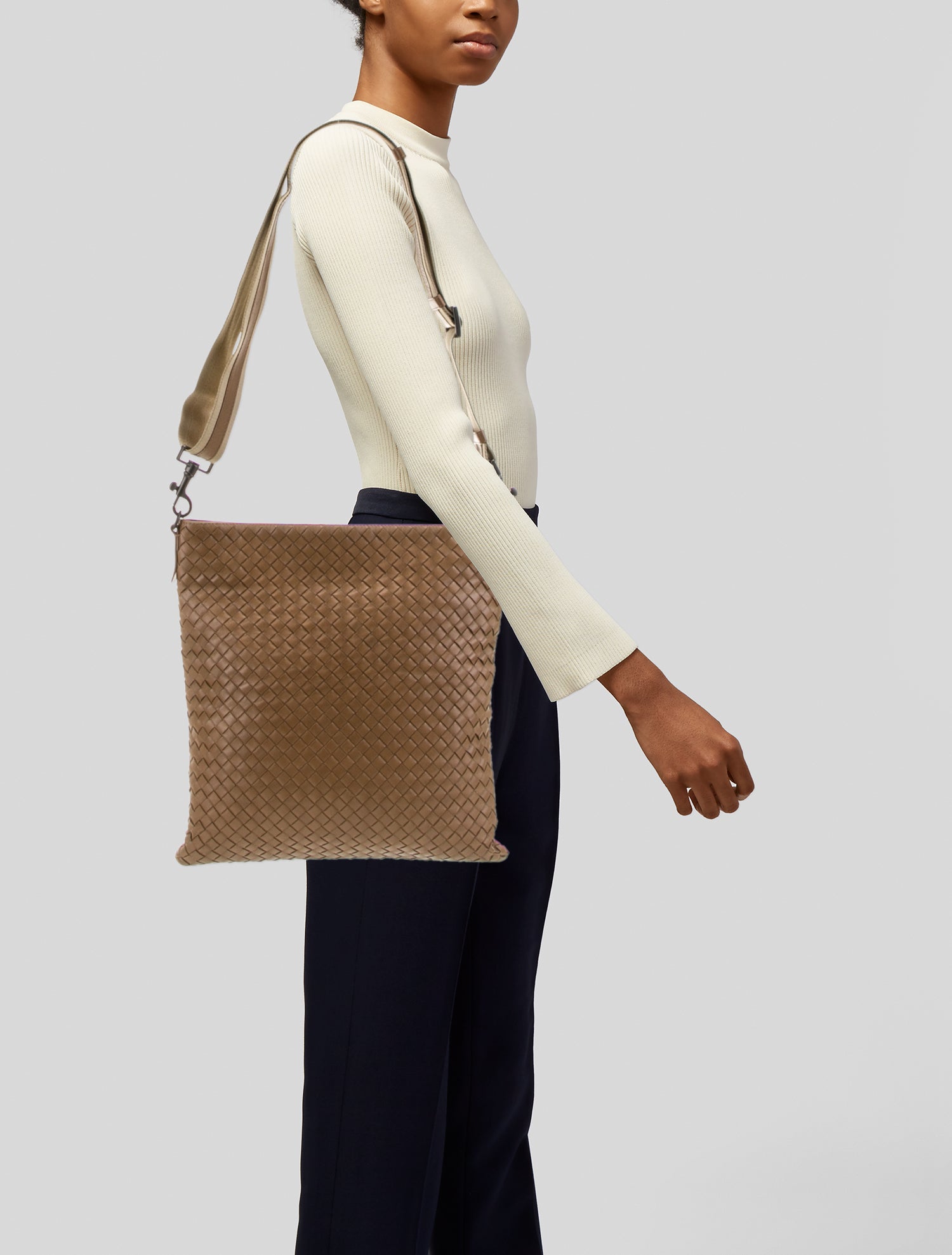 Bottega Veneta Intrecciato Shoulder Bag