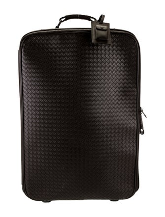 Bottega Veneta Intrecciato Rolling Suitcase