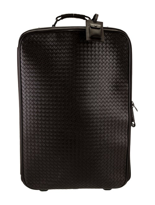 Bottega Veneta Intrecciato Rolling Suitcase