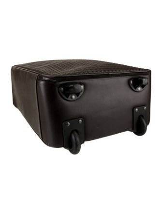 Bottega Veneta Intrecciato Rolling Suitcase