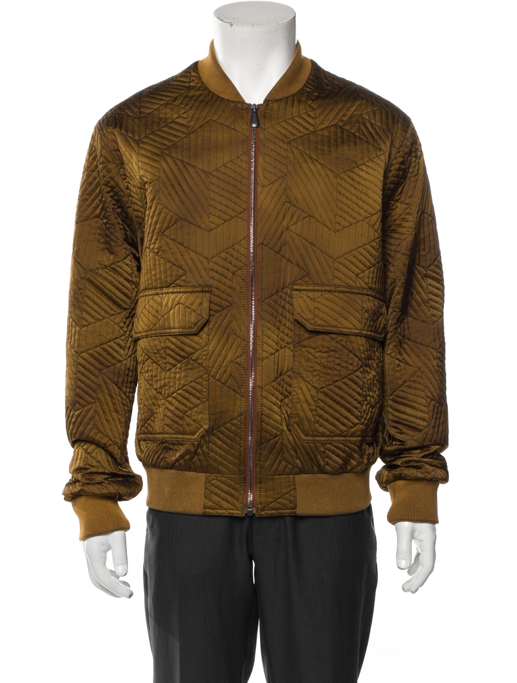 Bottega Veneta Silk Bomber Jacket