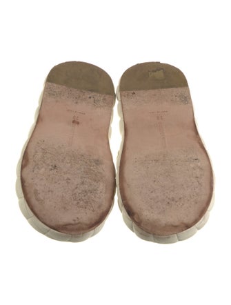 Bottega Veneta Intrecciato Weave Leather Slides