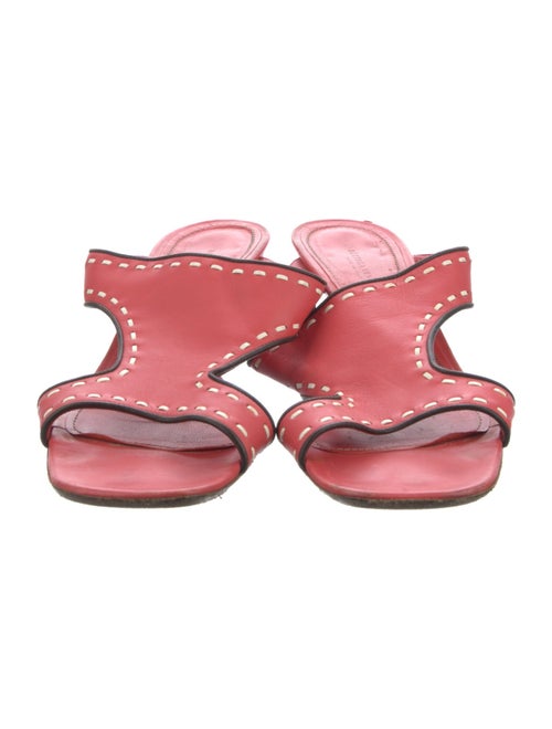 Bottega Veneta Leather Slides