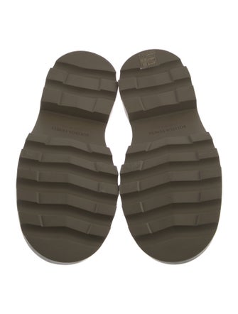 Bottega Veneta Canvas Colorblock Pattern Slingback Sandals