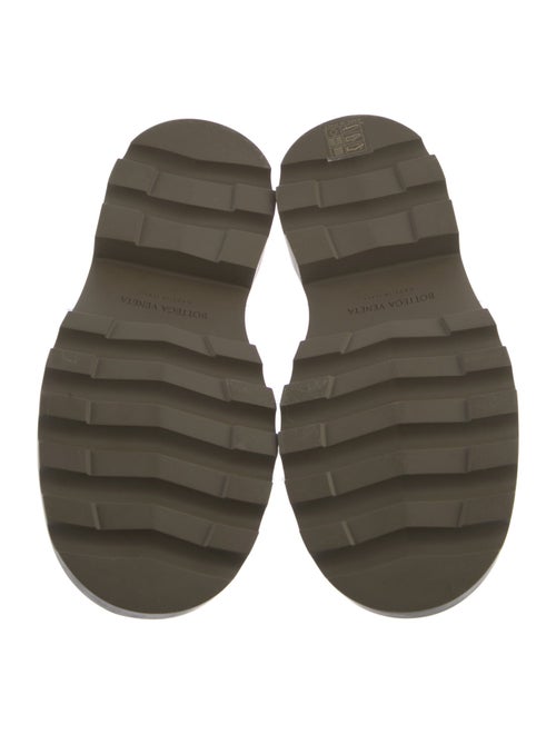 Bottega Veneta Canvas Colorblock Pattern Slingback Sandals