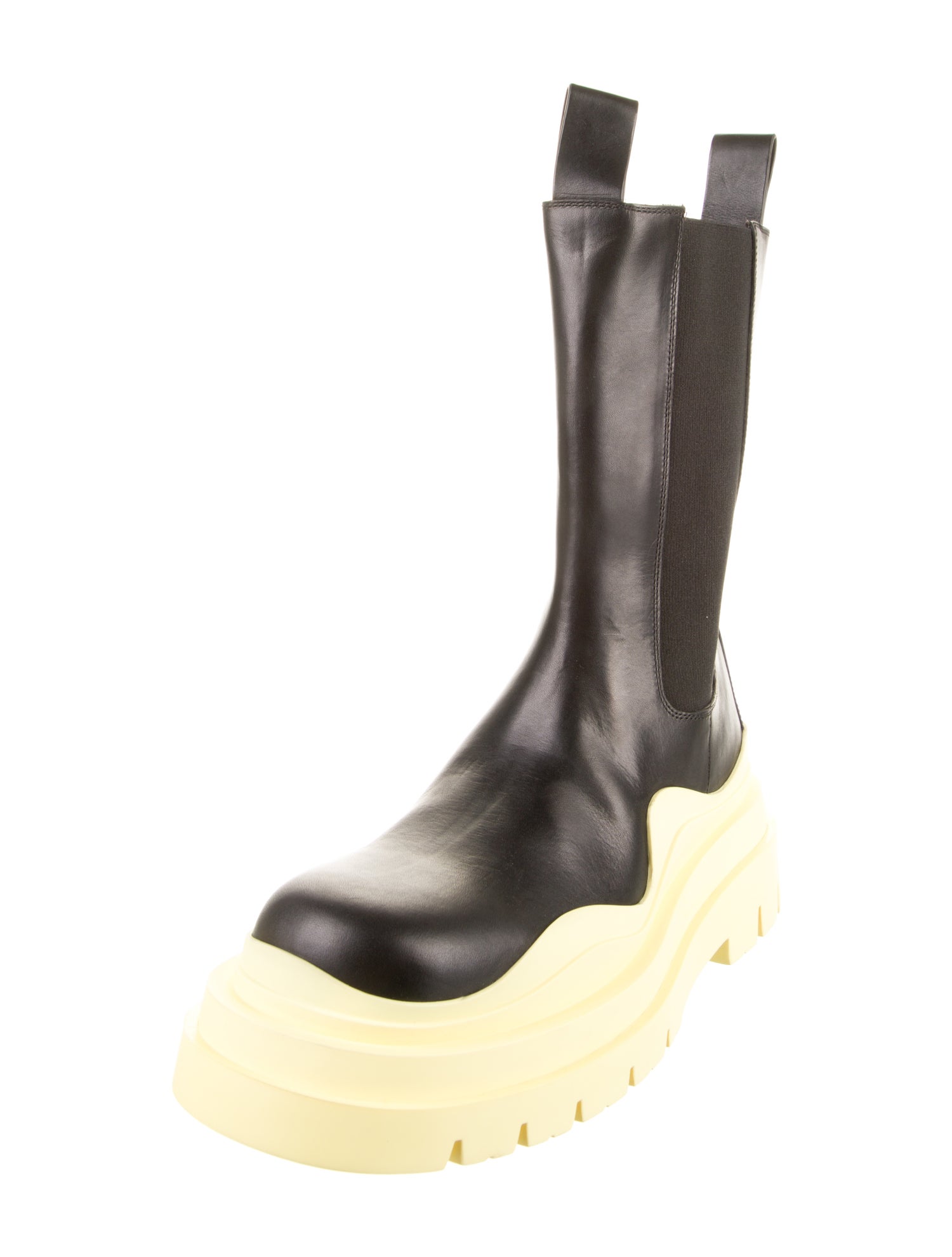 Bottega Veneta Leather Rain Boots