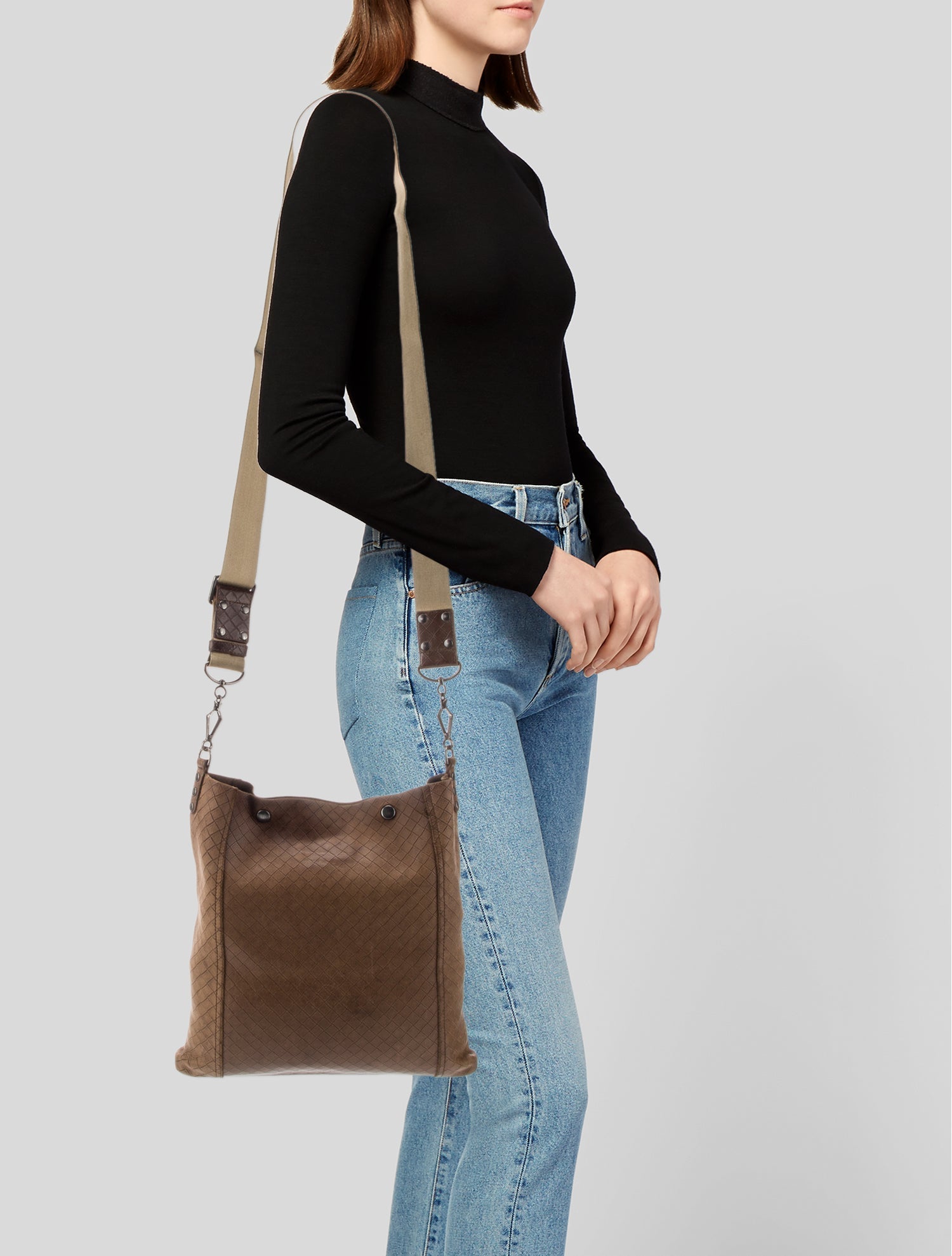 Bottega Veneta Intrecciato Messenger Bag