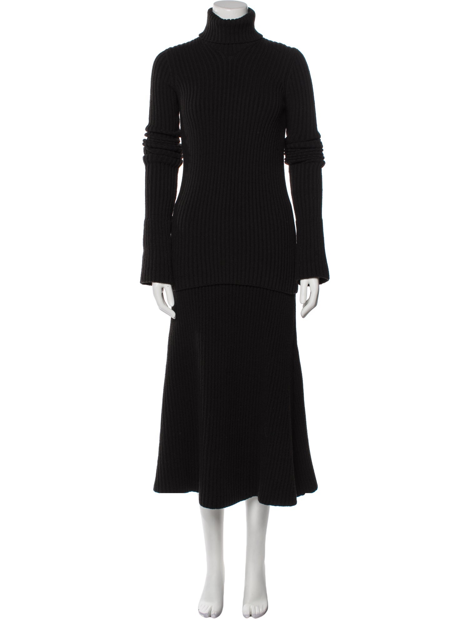 Bottega Veneta Wool Skirt Set