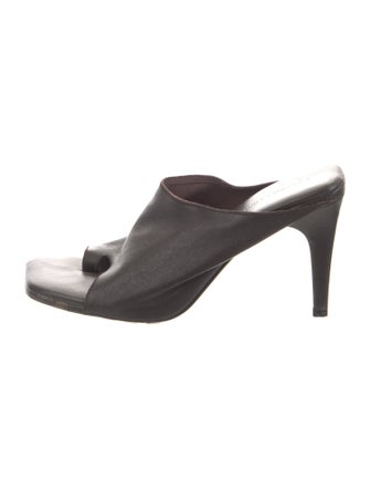 Bottega Veneta Leather Slides