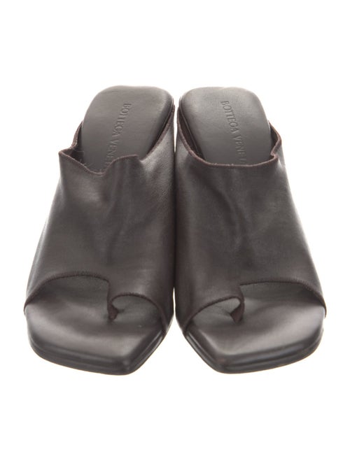 Bottega Veneta Leather Slides